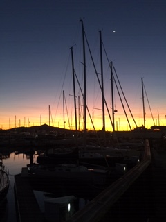 Boat Sunset Pic